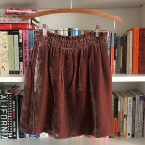 Velvet J. Crew Pull-On Mini Skirt w/ Pockets
